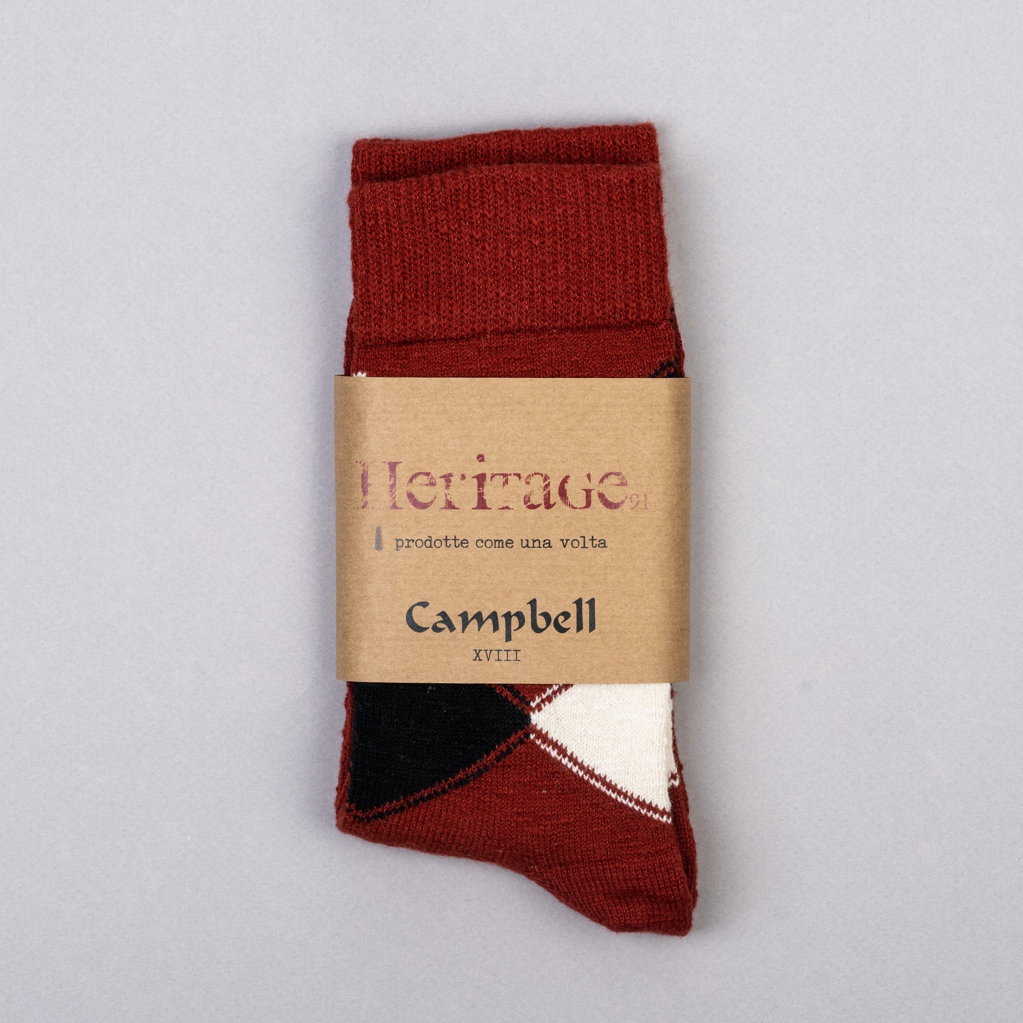 Heritage 9.1 Cotton Socks - Red
