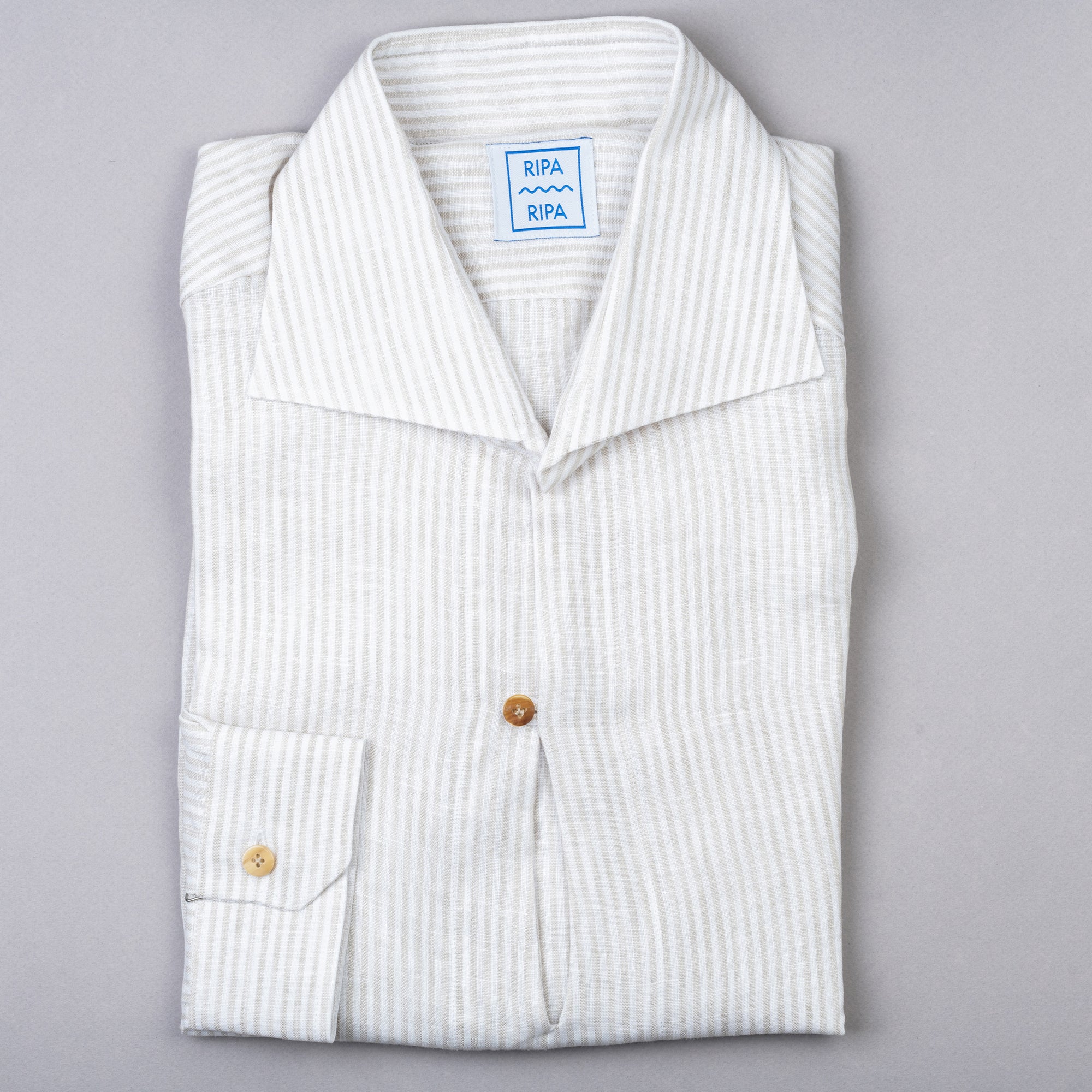Ripa Ripa Linen Shirt Capri - Sand